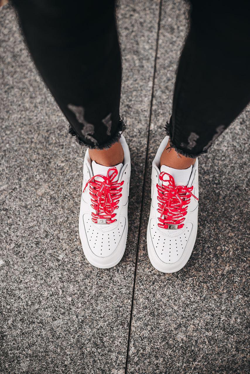 Nike Air Force 1 Supreme White