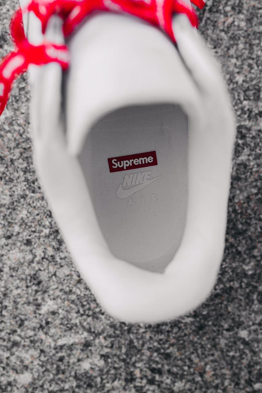 Nike Air Force 1 Supreme White
