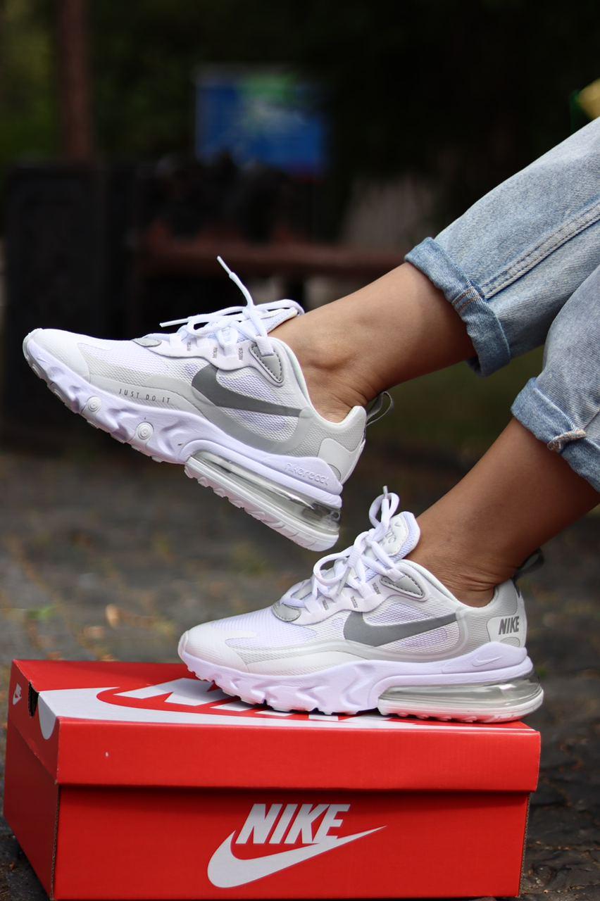 Nike React 270 White Reflective