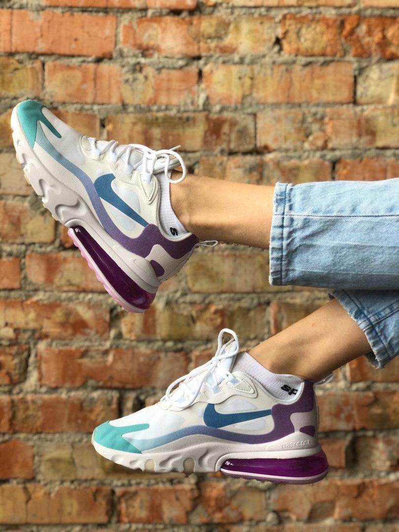 Nike React 270 White Blue