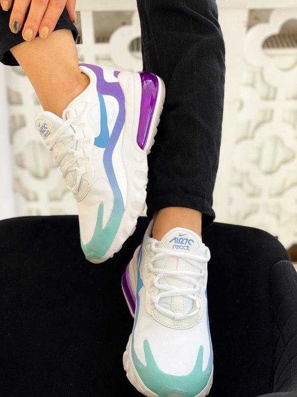 Nike React 270 White Blue