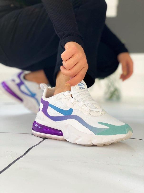 Nike React 270 White Blue