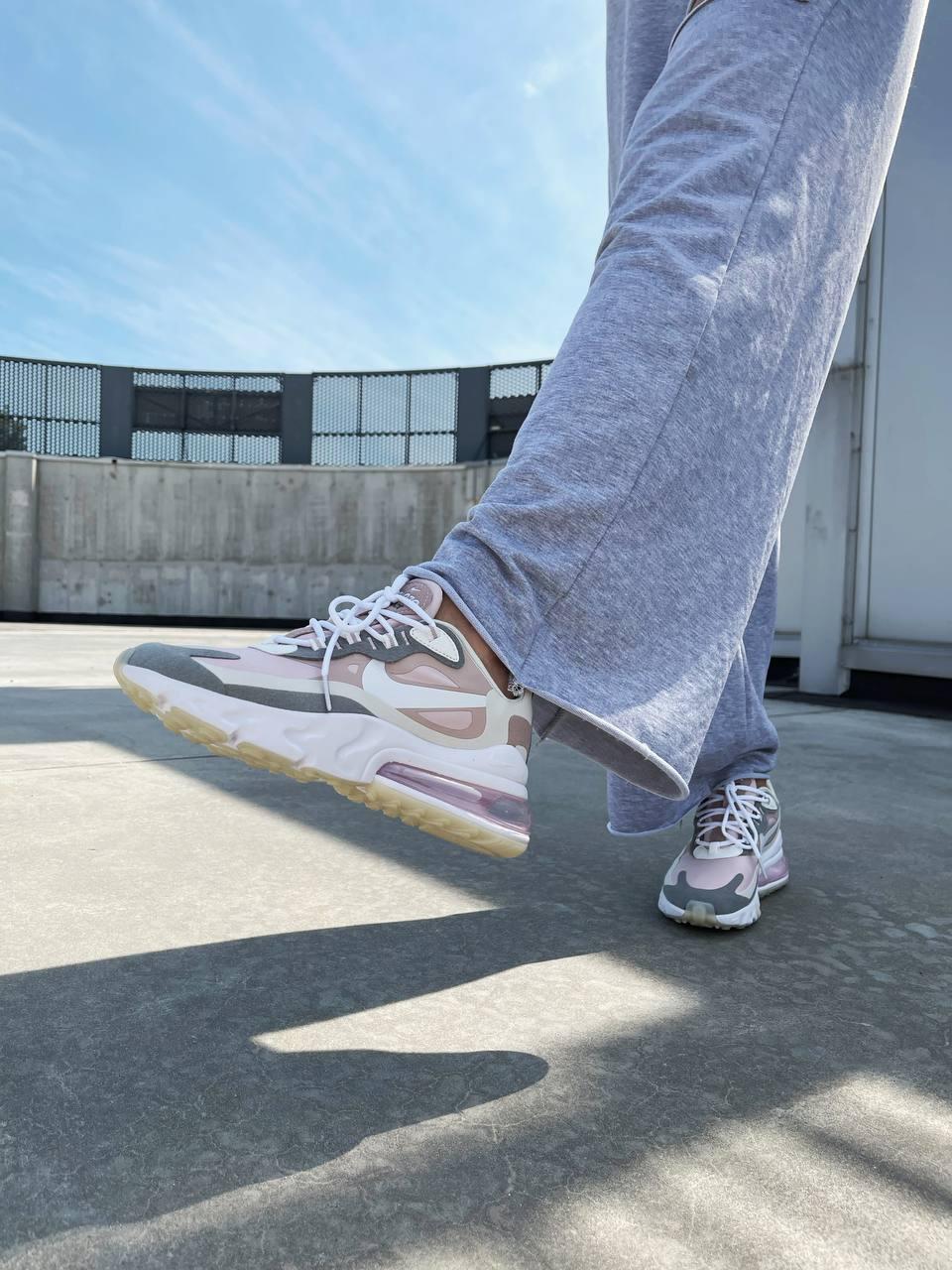 Nike React 270 White Light Pink Grey