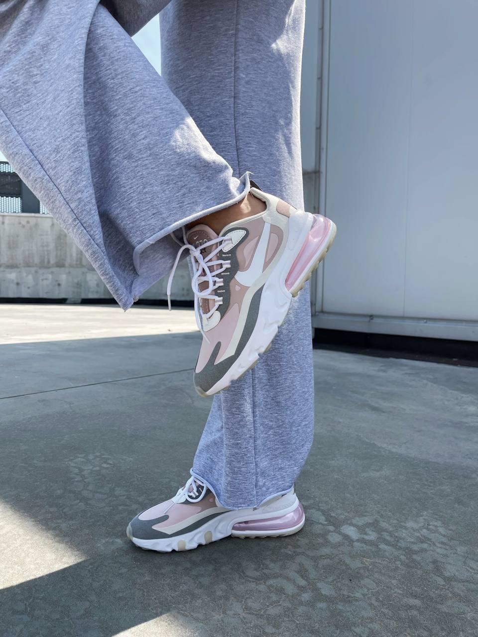Nike React 270 White Light Pink Grey