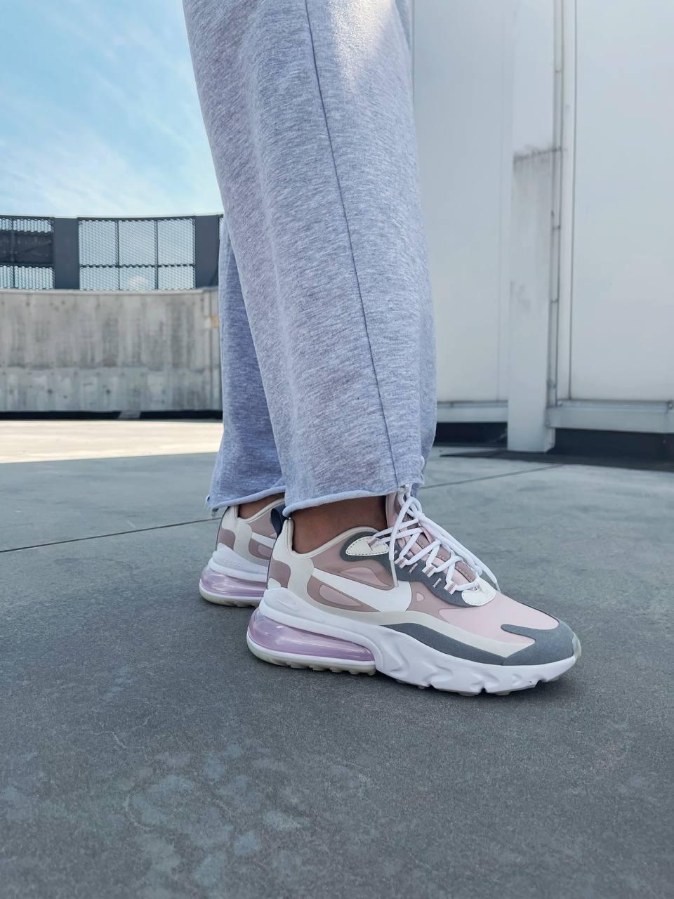 Nike React 270 White Light Pink Grey