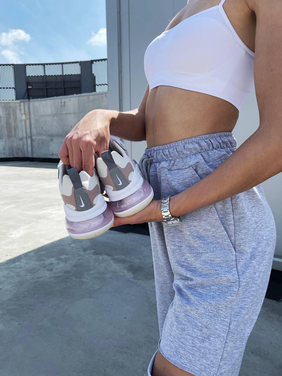 Nike React 270 White Light Pink Grey