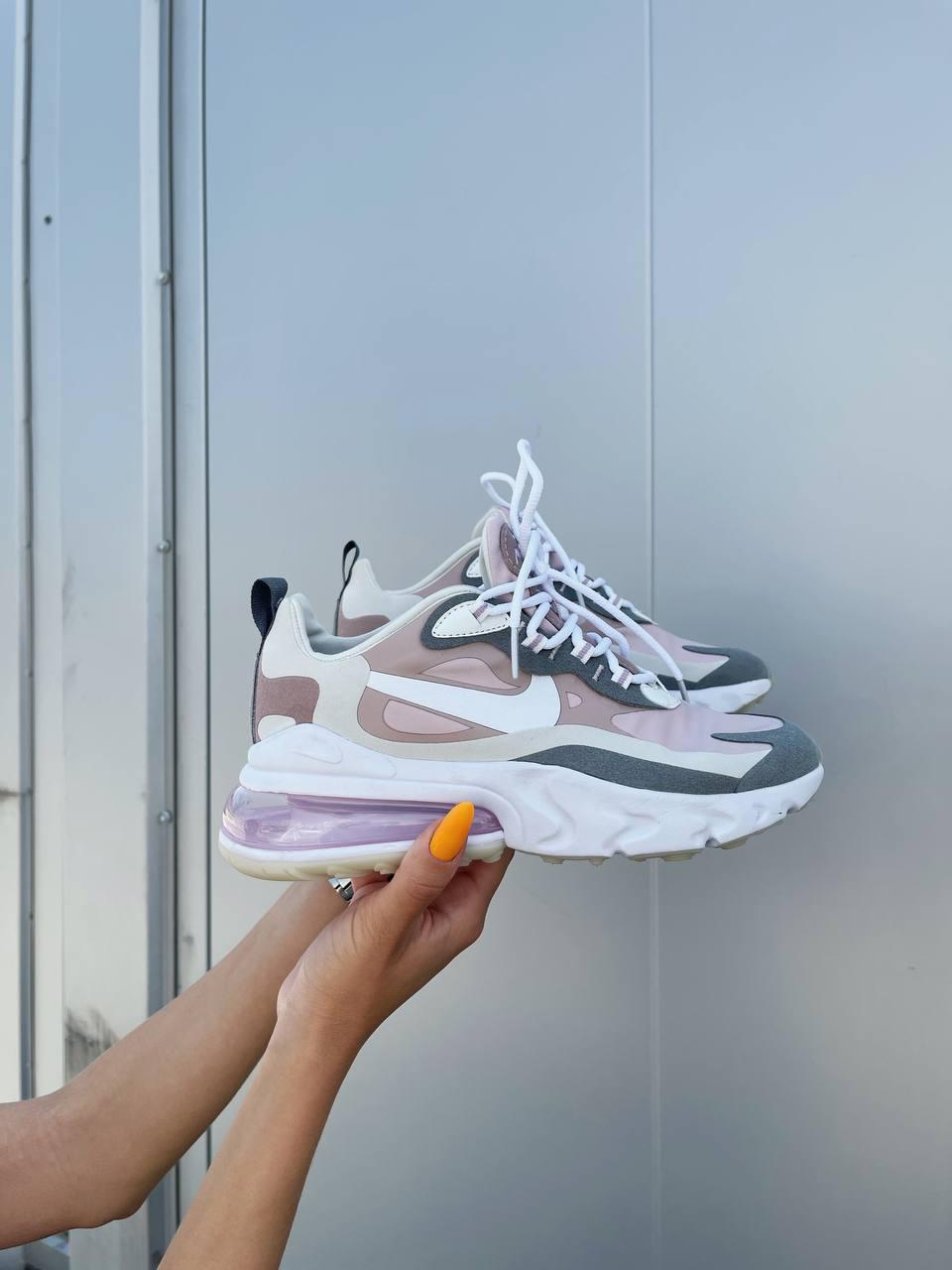 Nike React 270 White Light Pink Grey