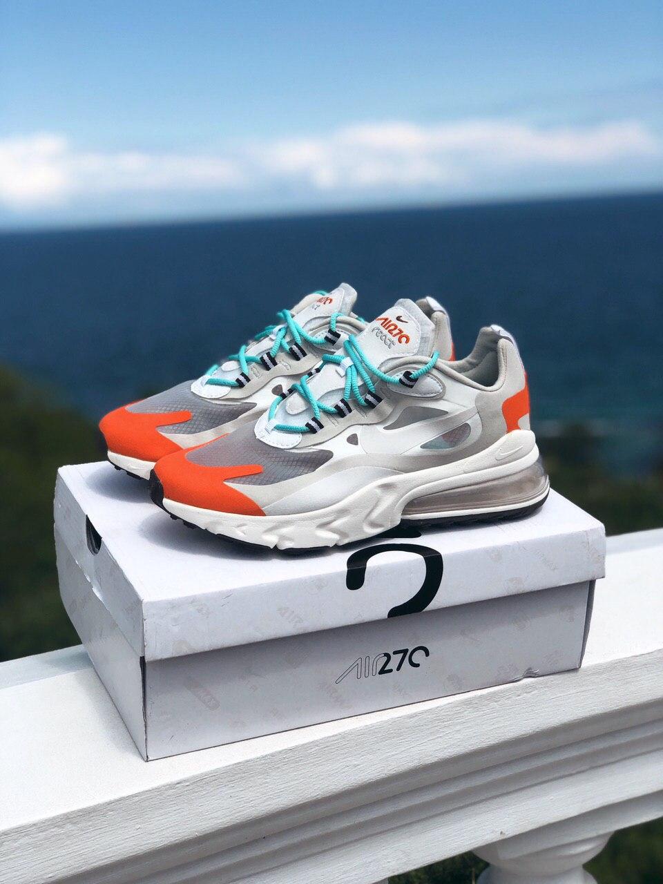 Nike React 270 White Orange