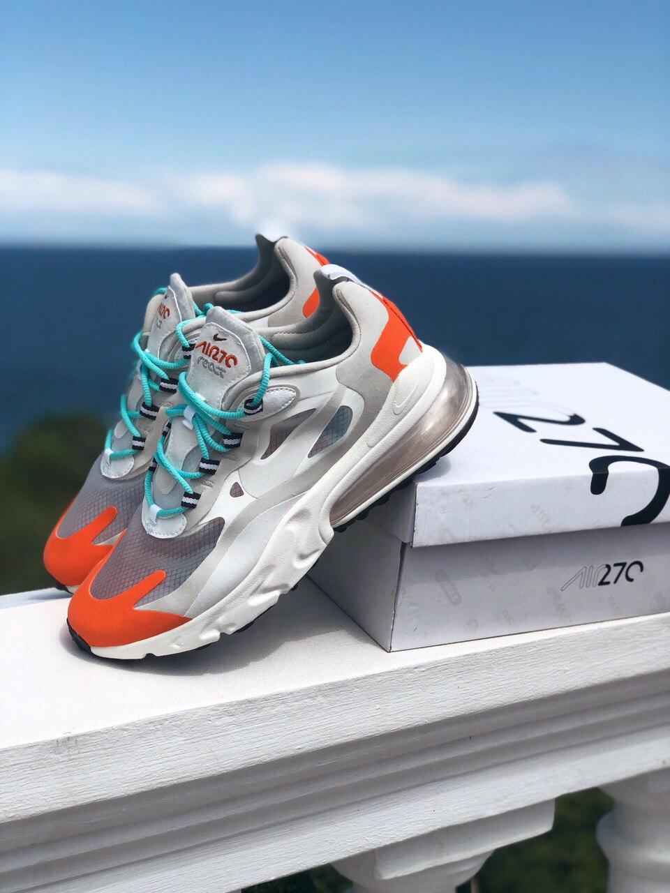 Nike React 270 White Orange
