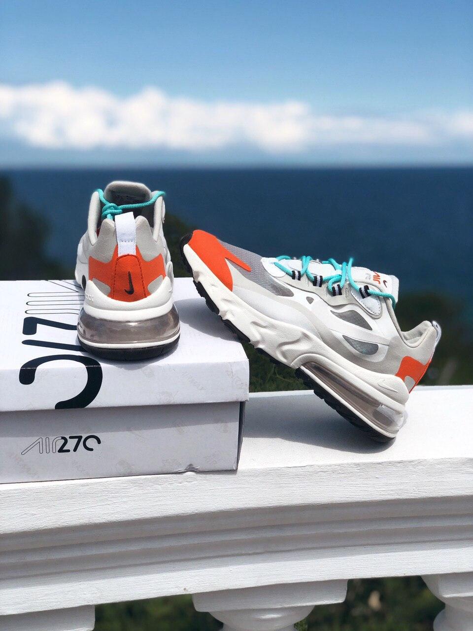 Nike React 270 White Orange