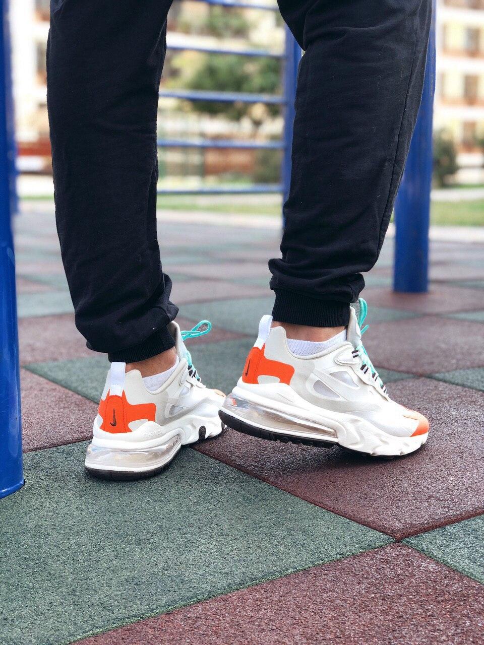 Nike React 270 White Orange