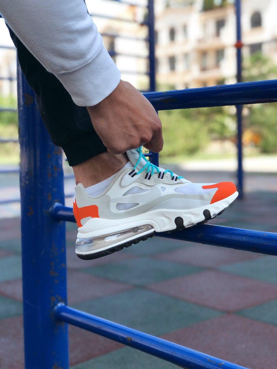 Nike React 270 White Orange