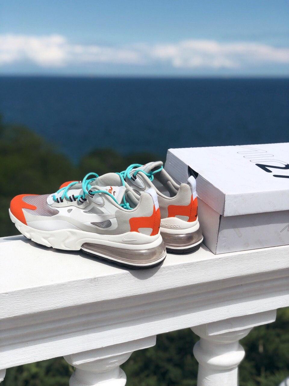 Nike React 270 White Orange