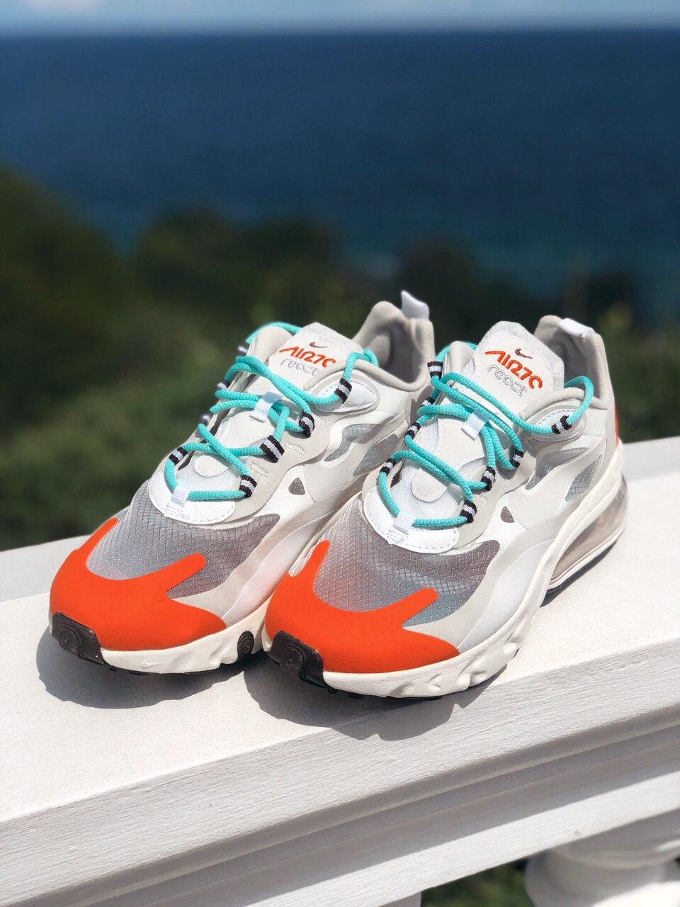 Nike React 270 White Orange