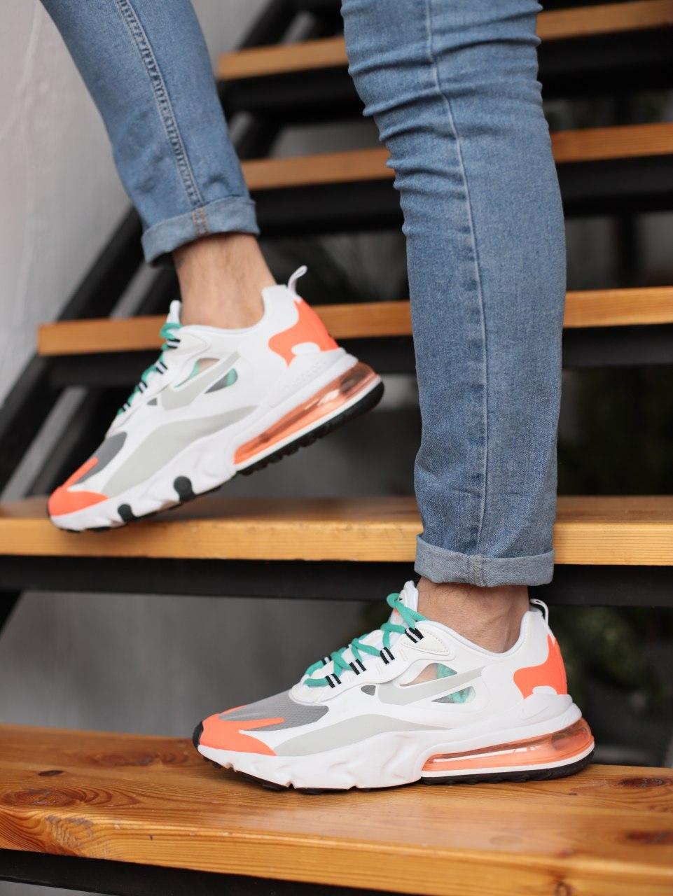 Nike React 270 White Orange