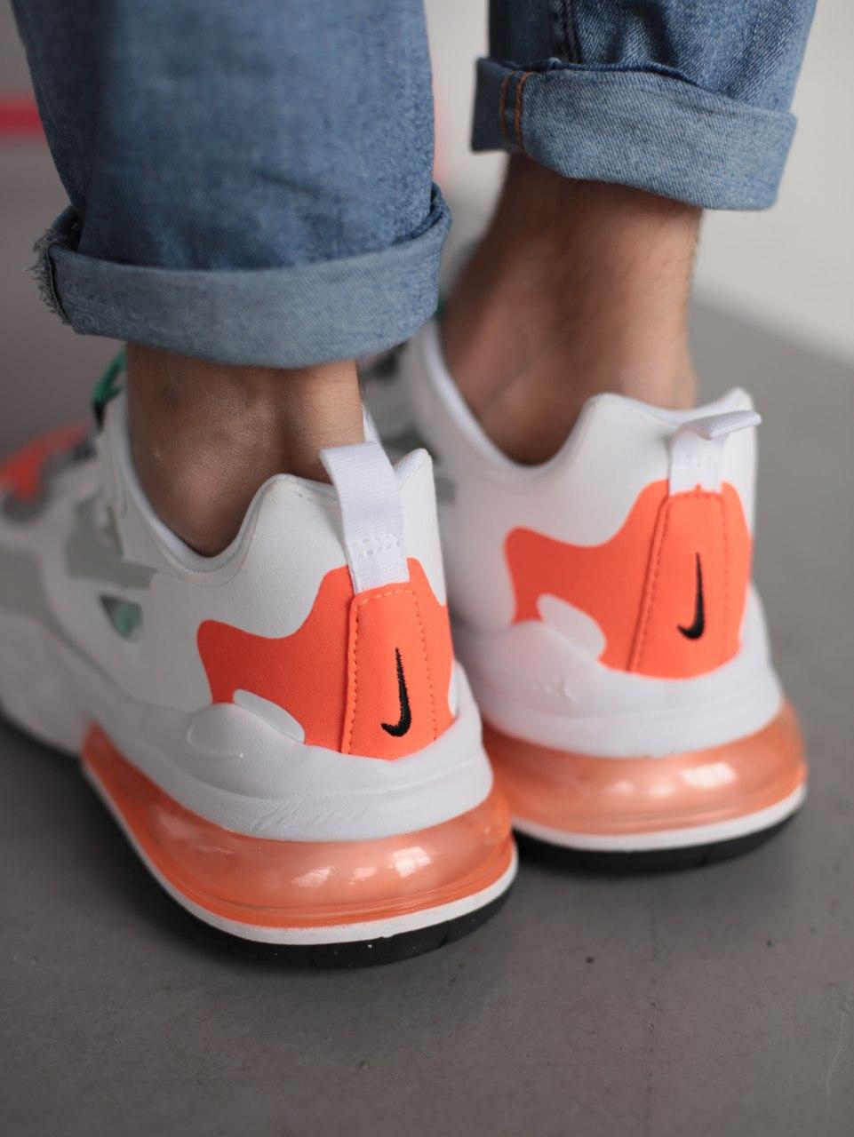Nike React 270 White Orange