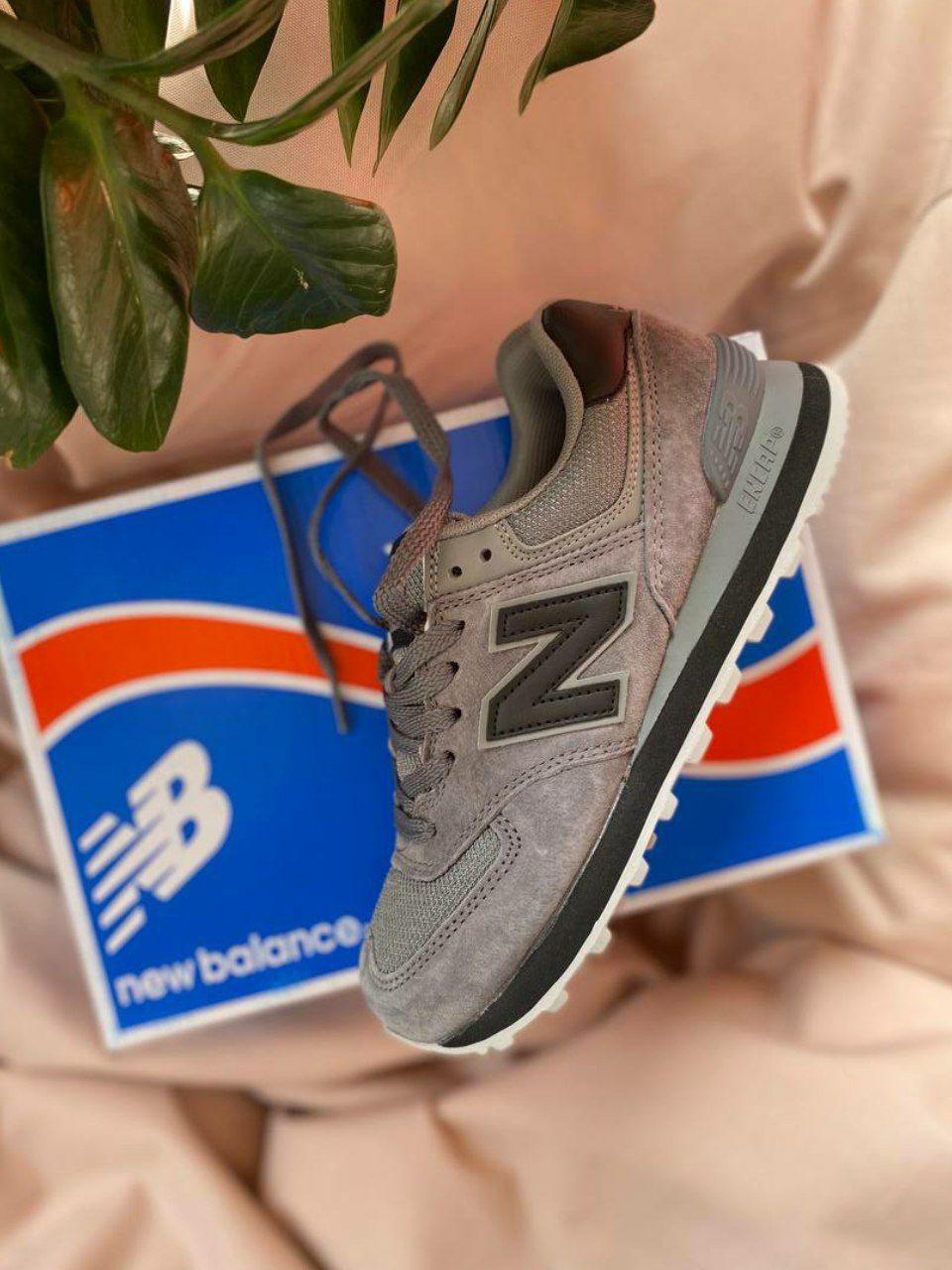 New Balance 574 Gray Black v2