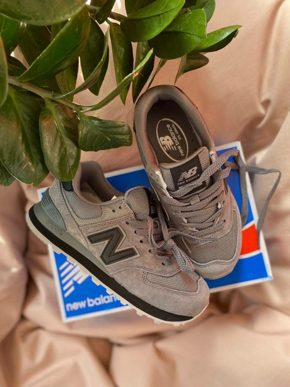 New Balance 574 Gray Black v2