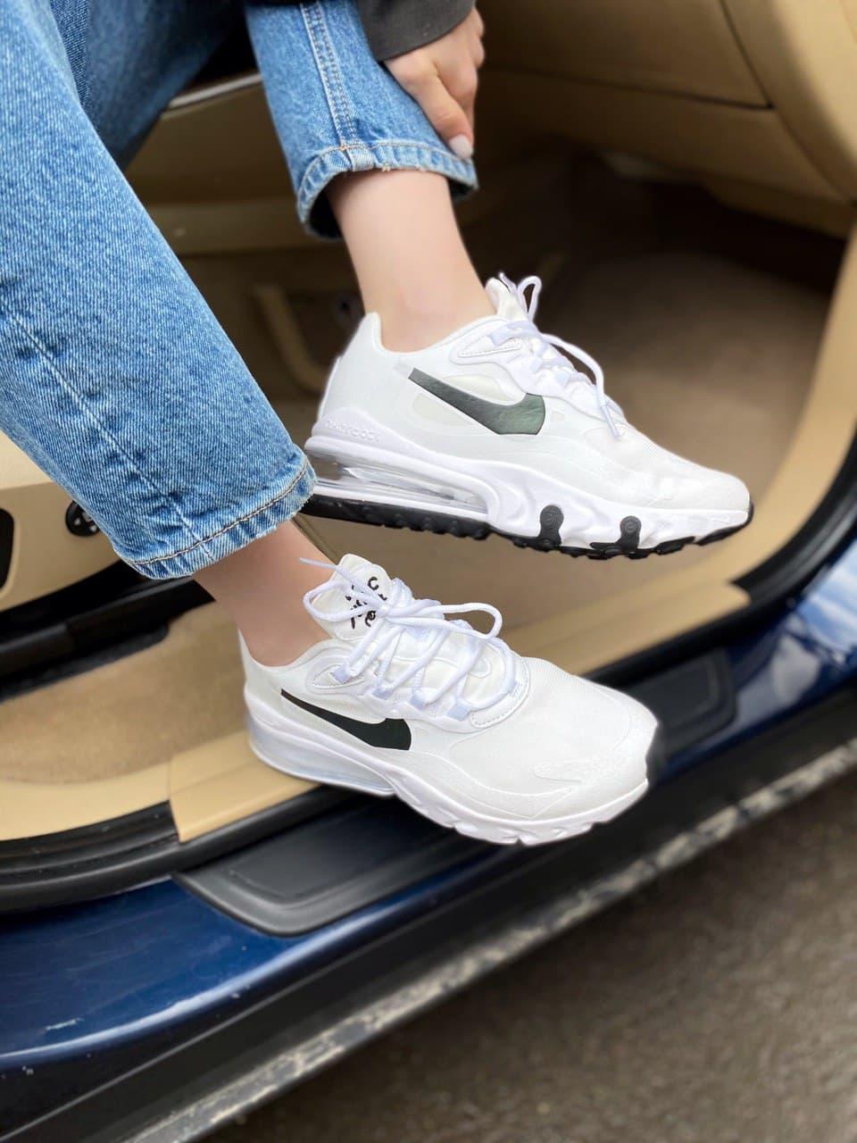 Nike React 270 White «Black Logo»