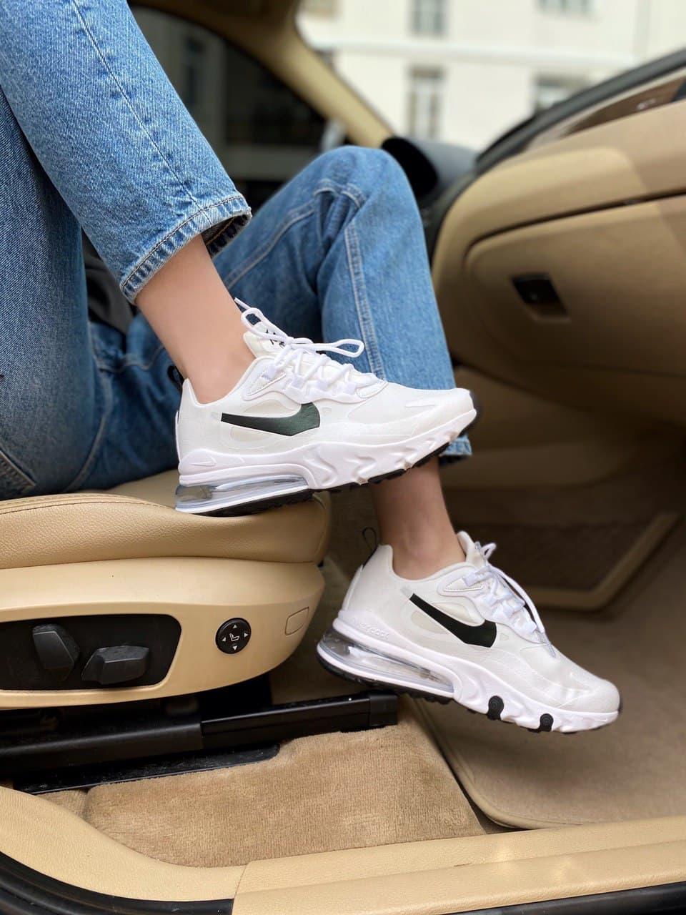 Nike React 270 White «Black Logo»
