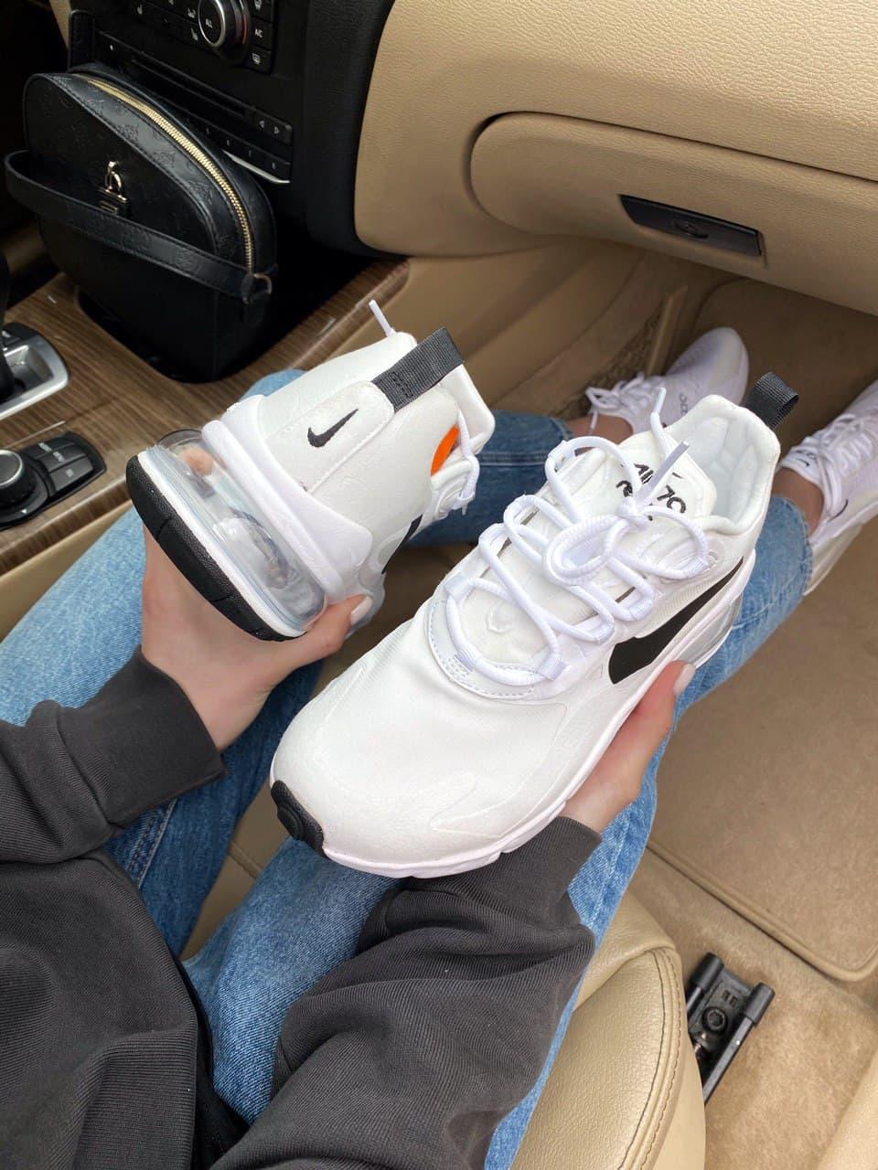 Nike React 270 White «Black Logo»