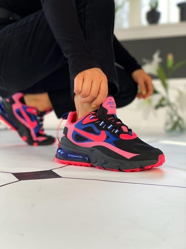 Nike React 270 Pink Blue Black
