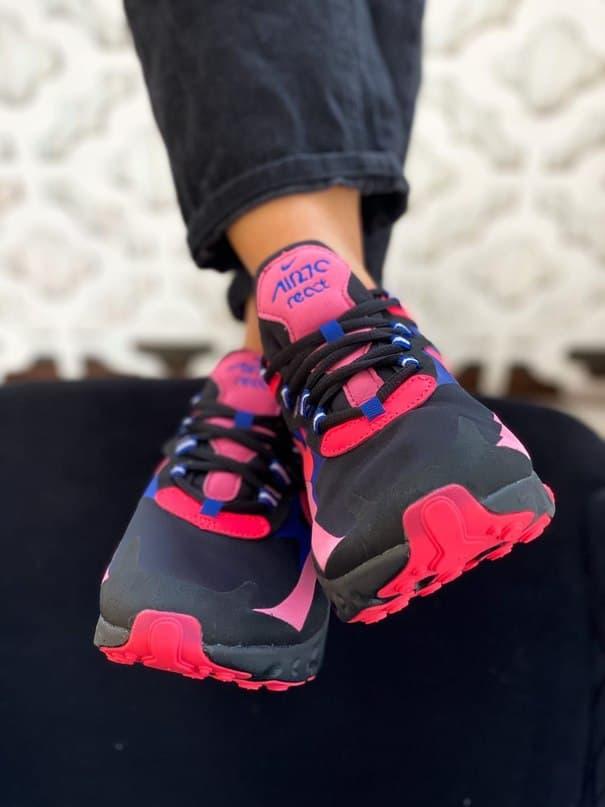 Nike React 270 Pink Blue Black