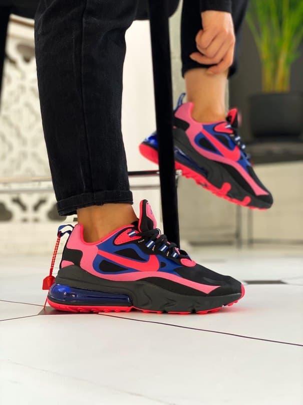 Nike React 270 Pink Blue Black