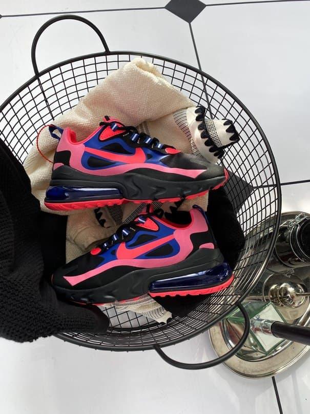 Nike React 270 Pink Blue Black