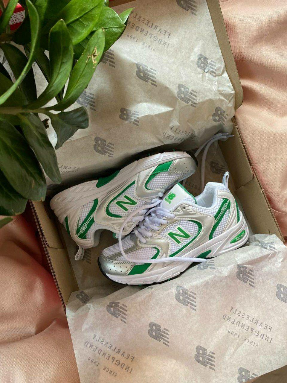 New Balance 530 White Green