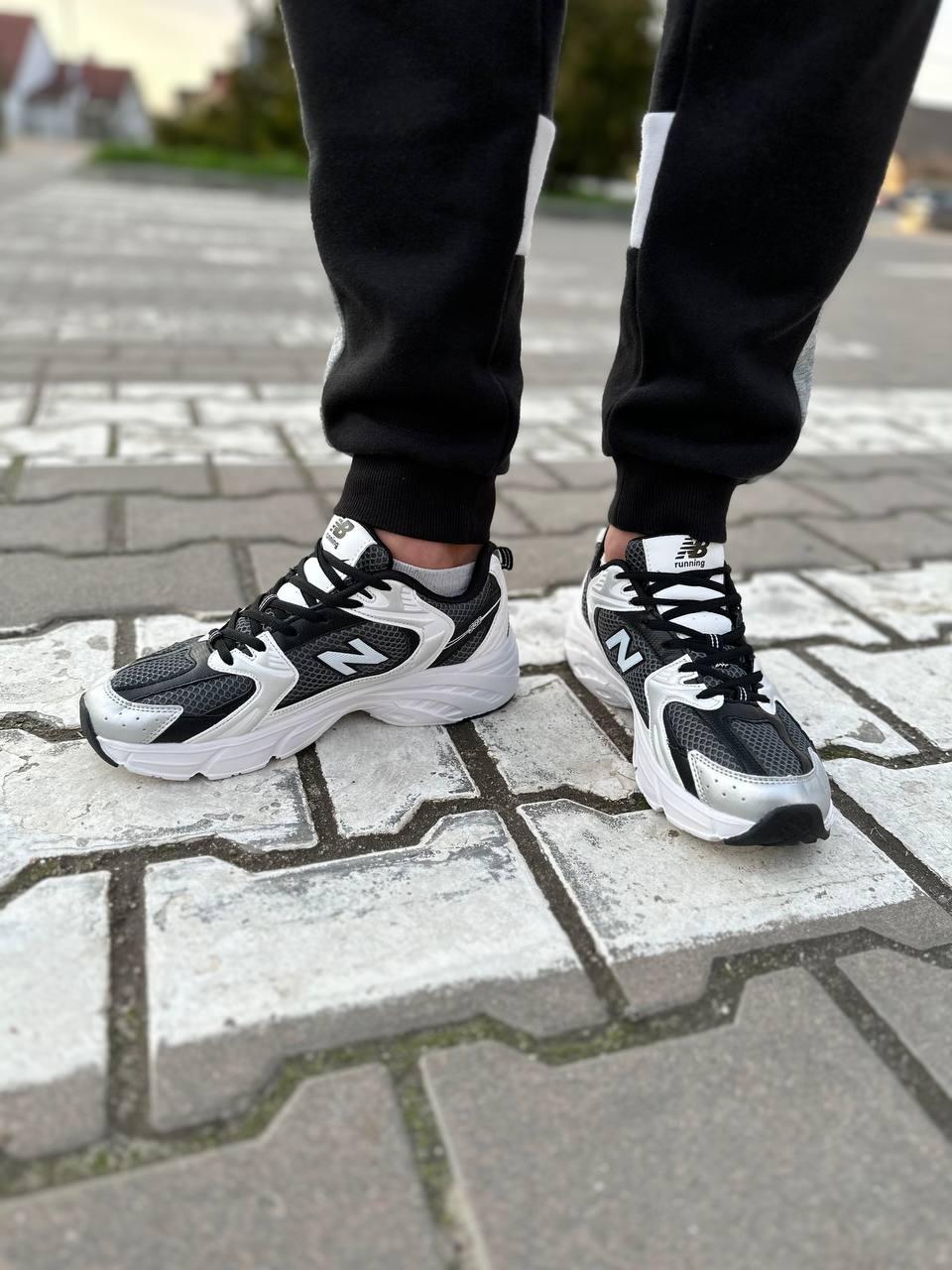 New Balance 530 Silver Black