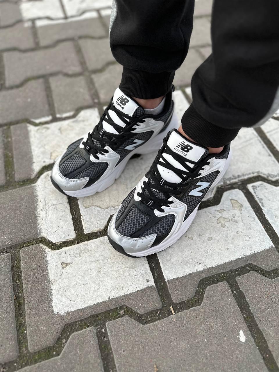 New Balance 530 Silver Black