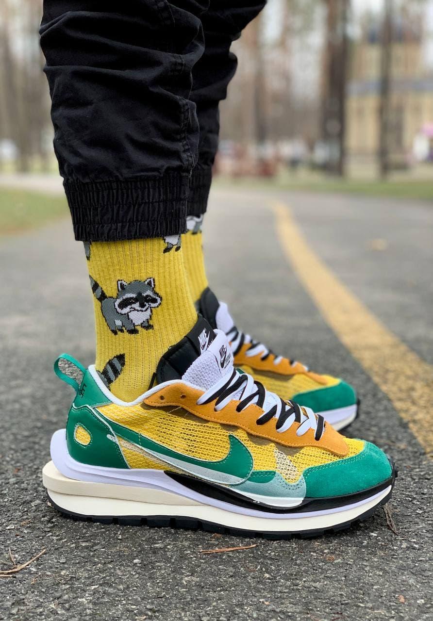 Nike VaporWaffle x Sacai Green