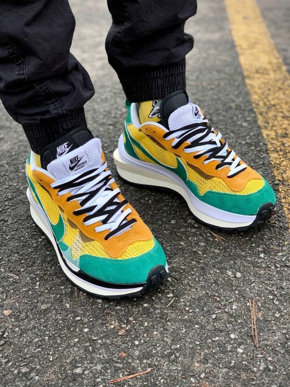 Nike VaporWaffle x Sacai Green