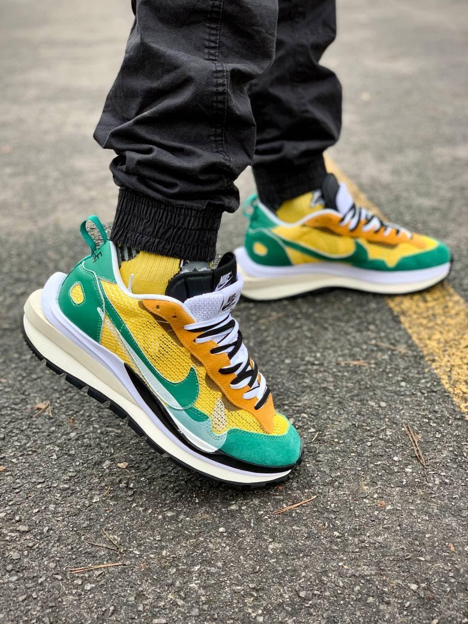 Nike VaporWaffle x Sacai Green