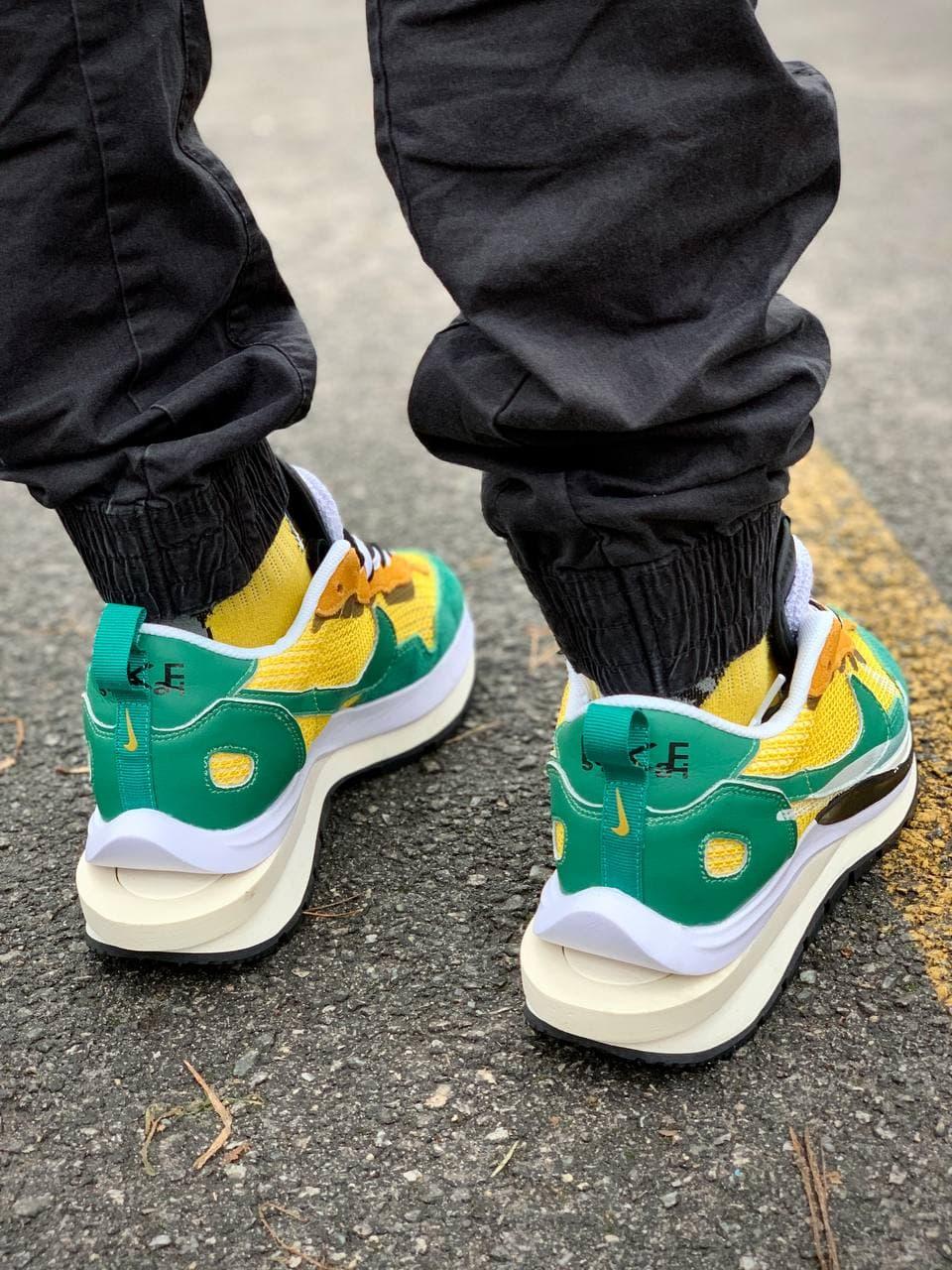 Nike VaporWaffle x Sacai Green