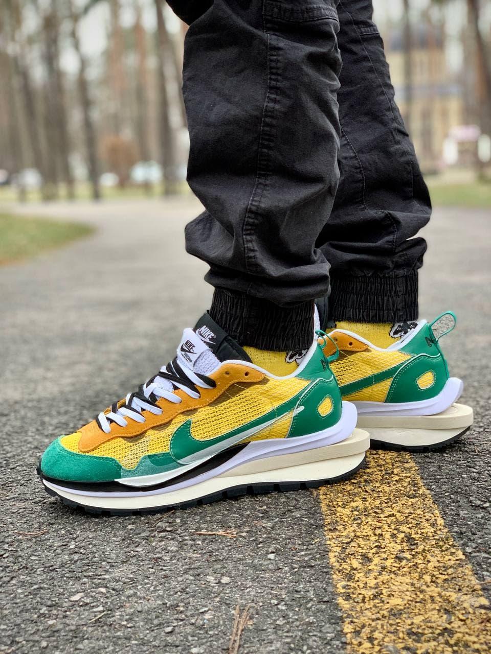 Nike VaporWaffle x Sacai Green