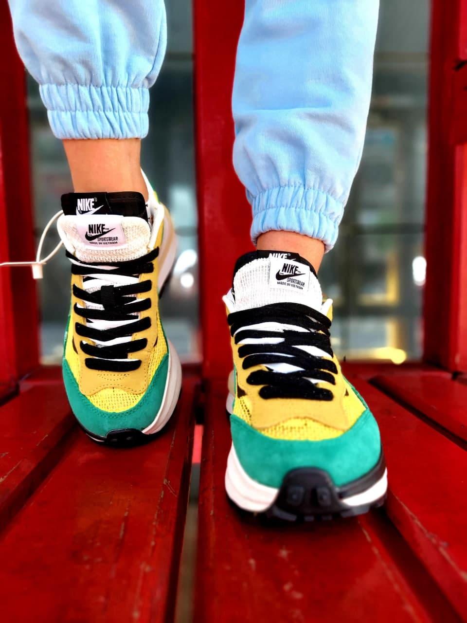 Nike VaporWaffle x Sacai Green