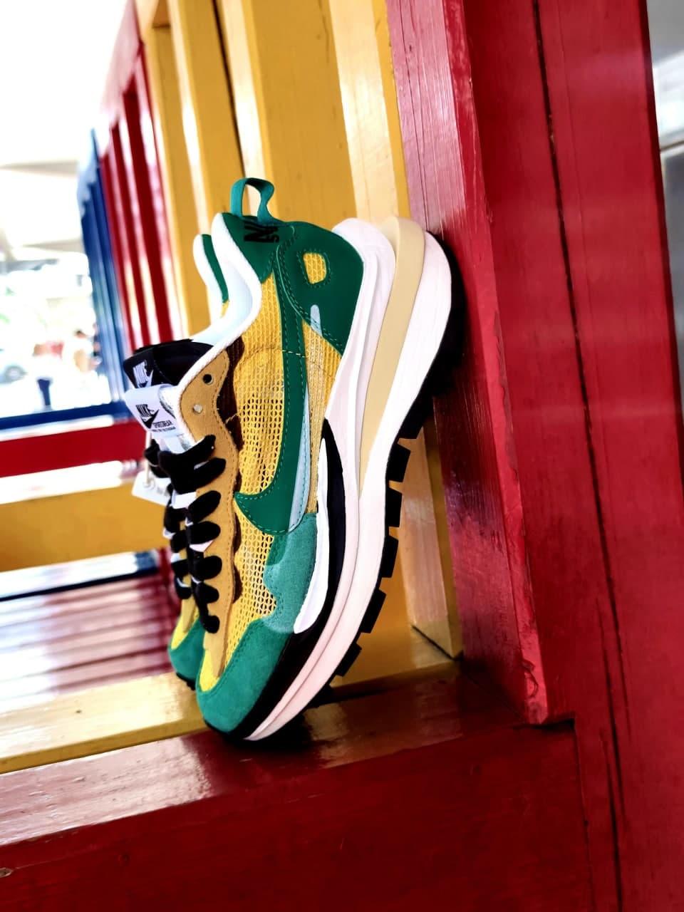 Nike VaporWaffle x Sacai Green