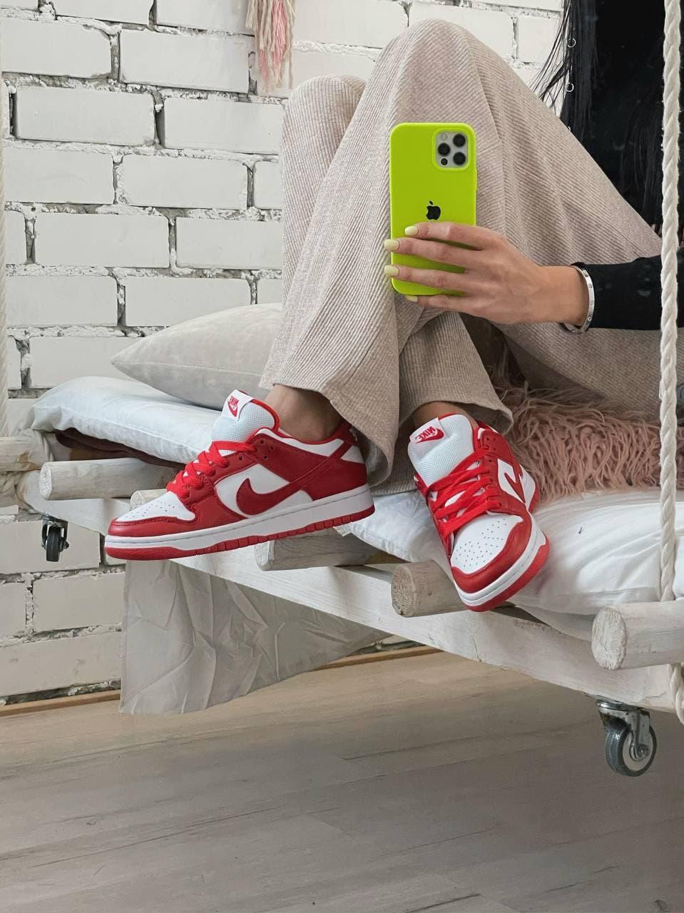 Nike Dunk Disrupt Red White 1
