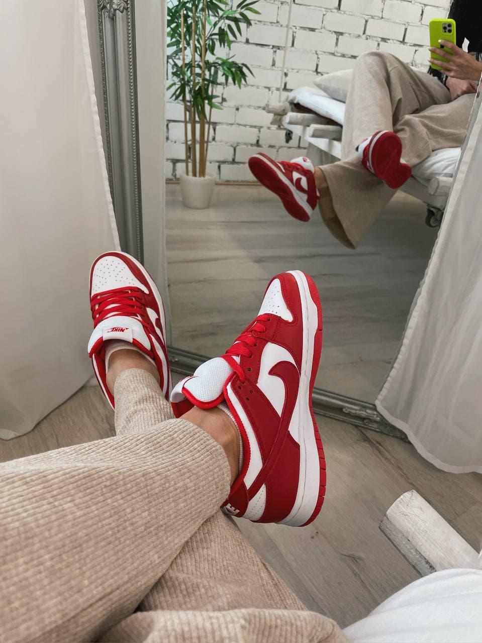 Nike Dunk Disrupt Red White 1