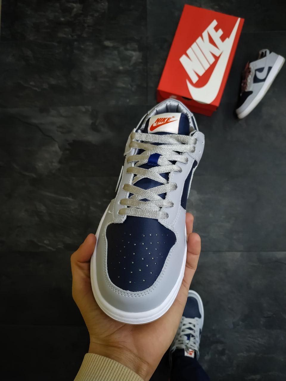 Nike Dunk Low College Navy Grey