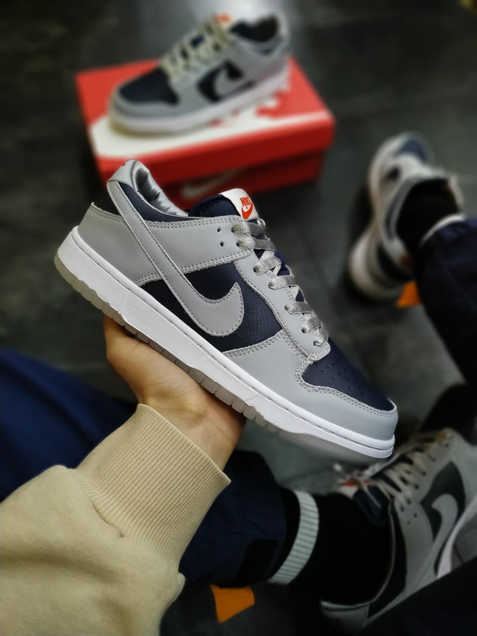 Nike Dunk Low College Navy Grey