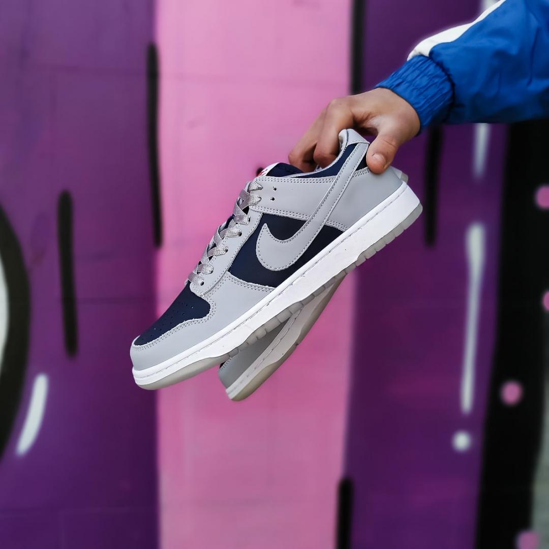 Nike Dunk Low College Navy Grey