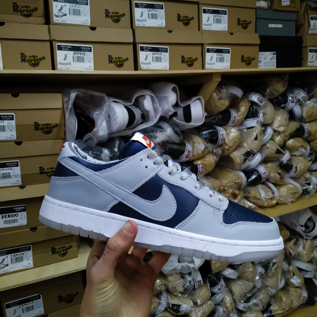 Nike Dunk Low College Navy Grey