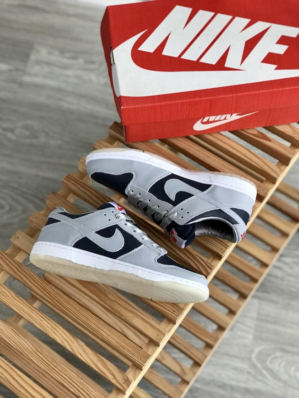 Nike Dunk Low College Navy Grey