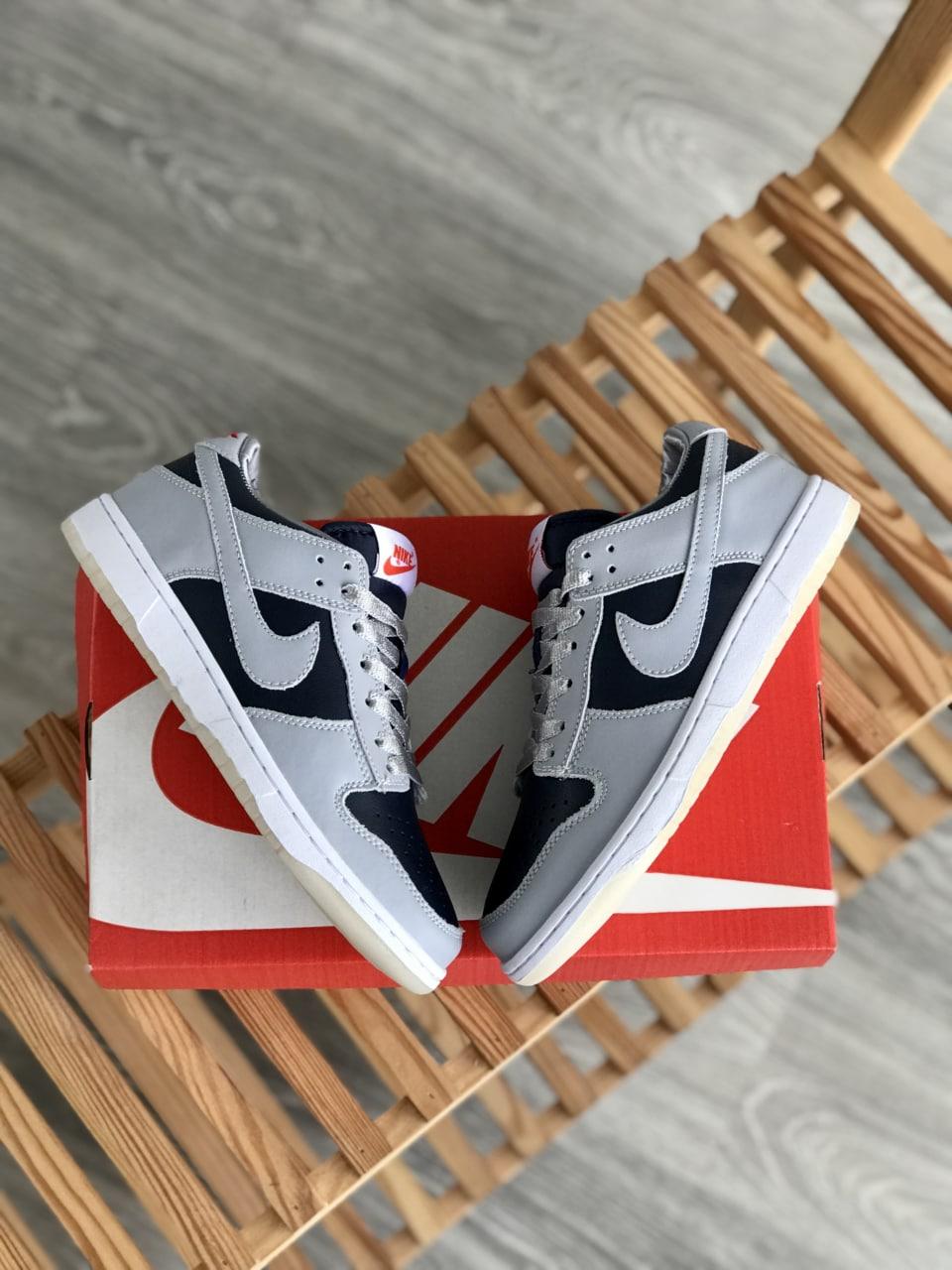 Nike Dunk Low College Navy Grey