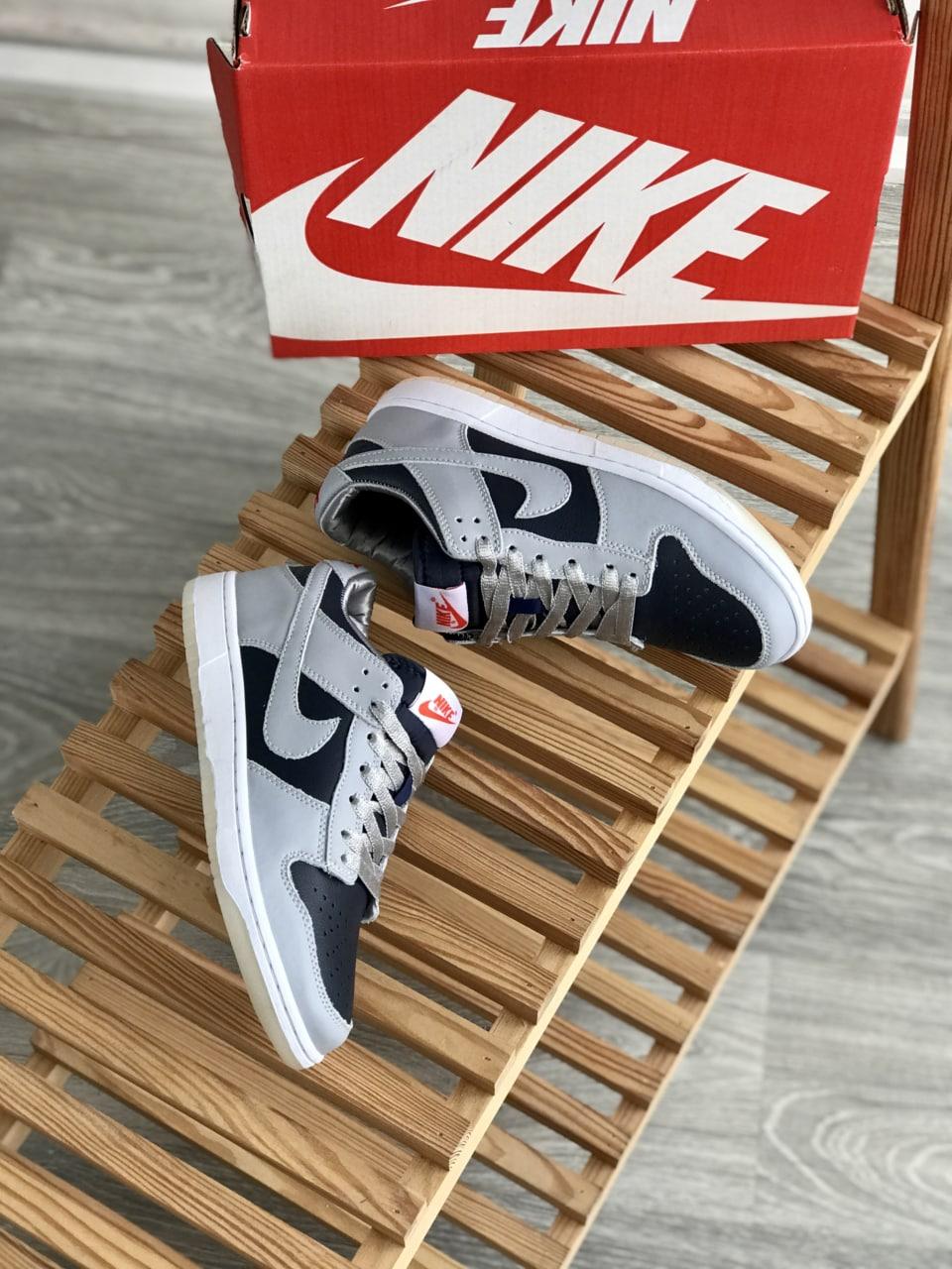 Nike Dunk Low College Navy Grey