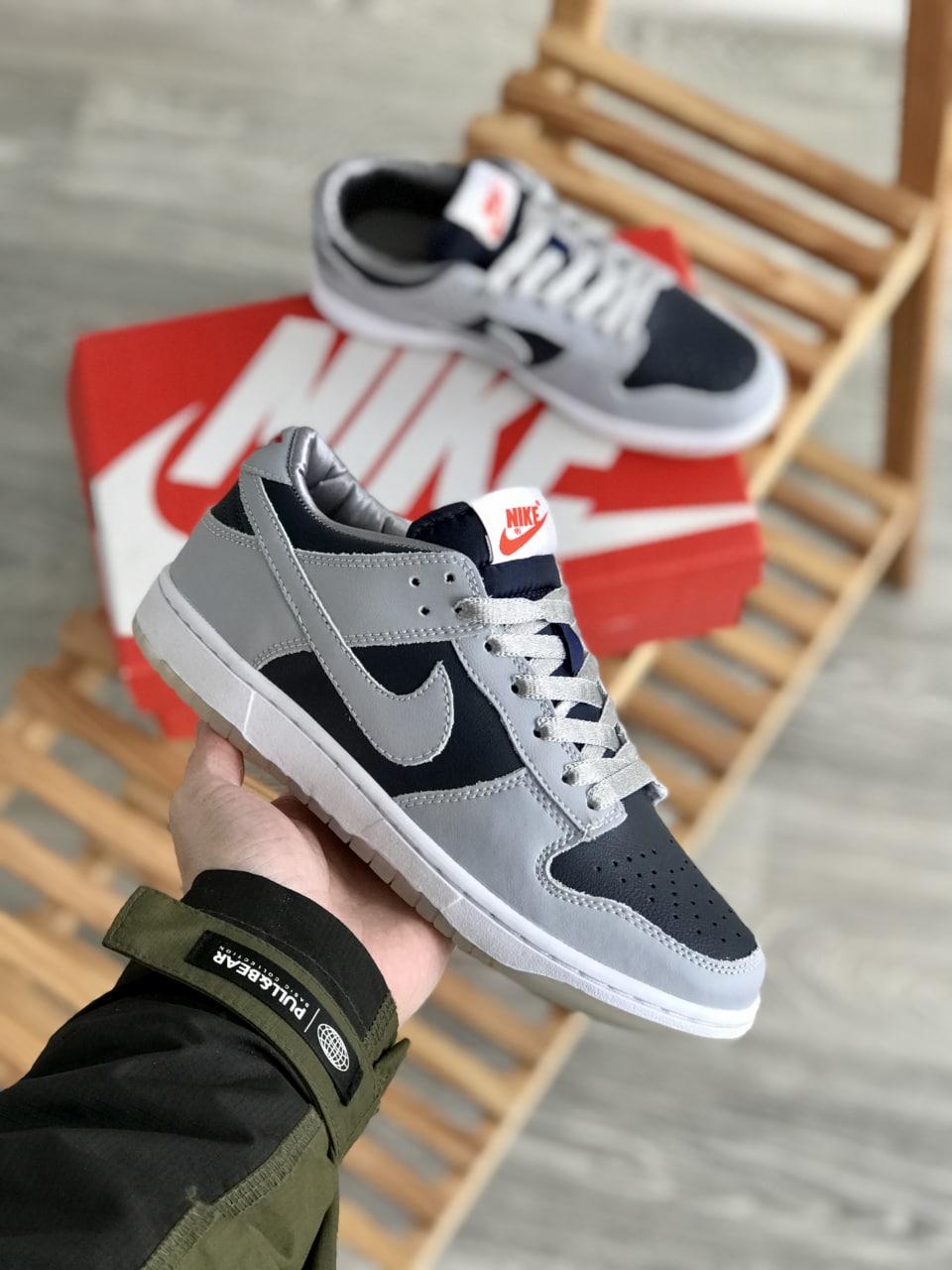 Nike Dunk Low College Navy Grey