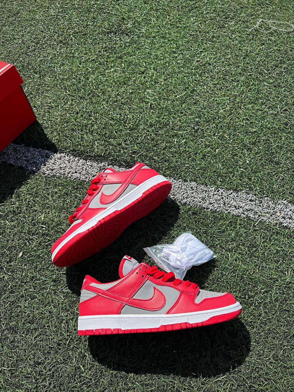 Nike SB Dunk Retro Medium Grey Red